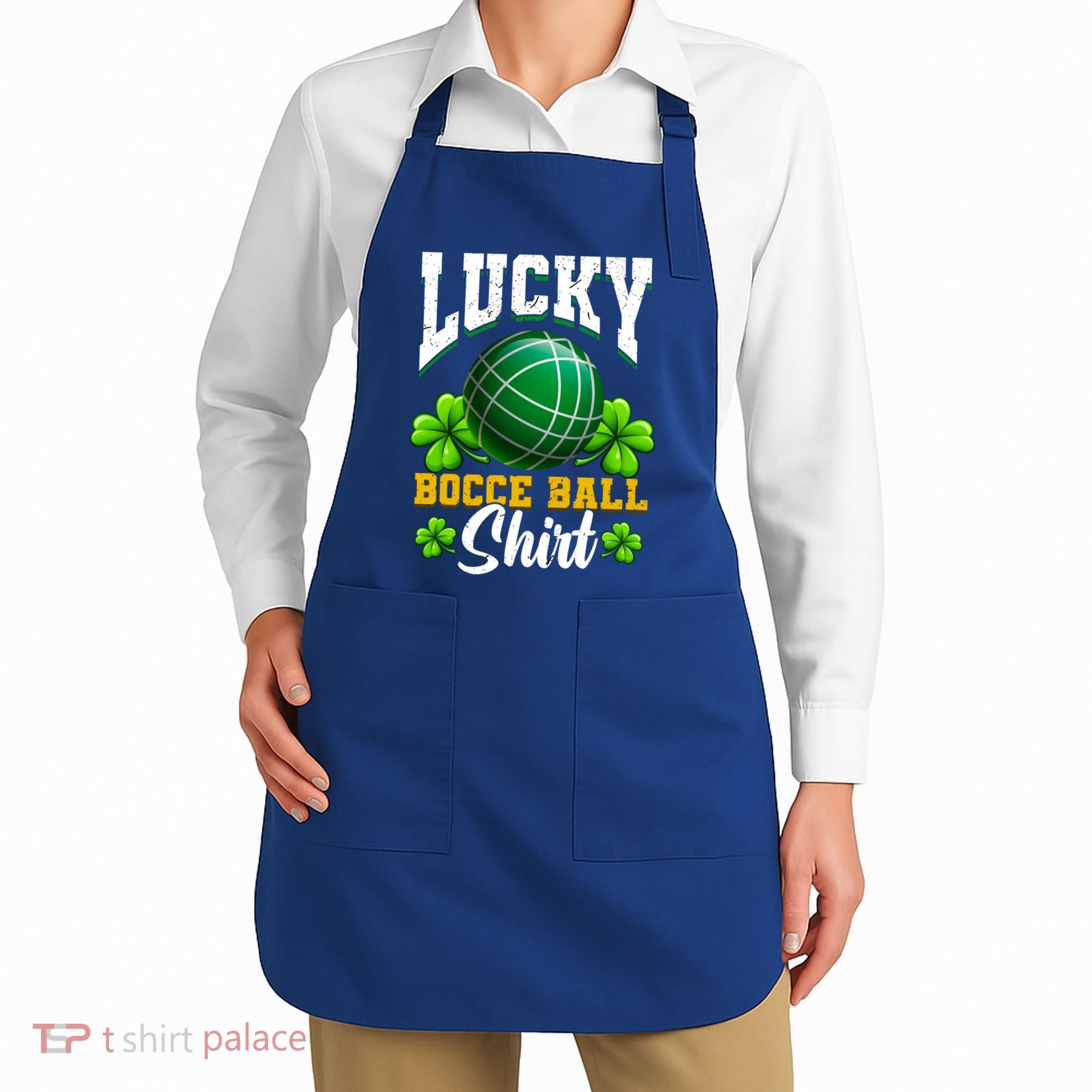 Lucky Bocce Ball Great Gift Italian Game Bocce Gift Apron