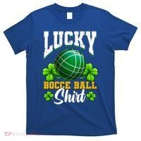 Lucky Bocce Ball Great Gift Italian Game Bocce Gift T-Shirt thumb 0