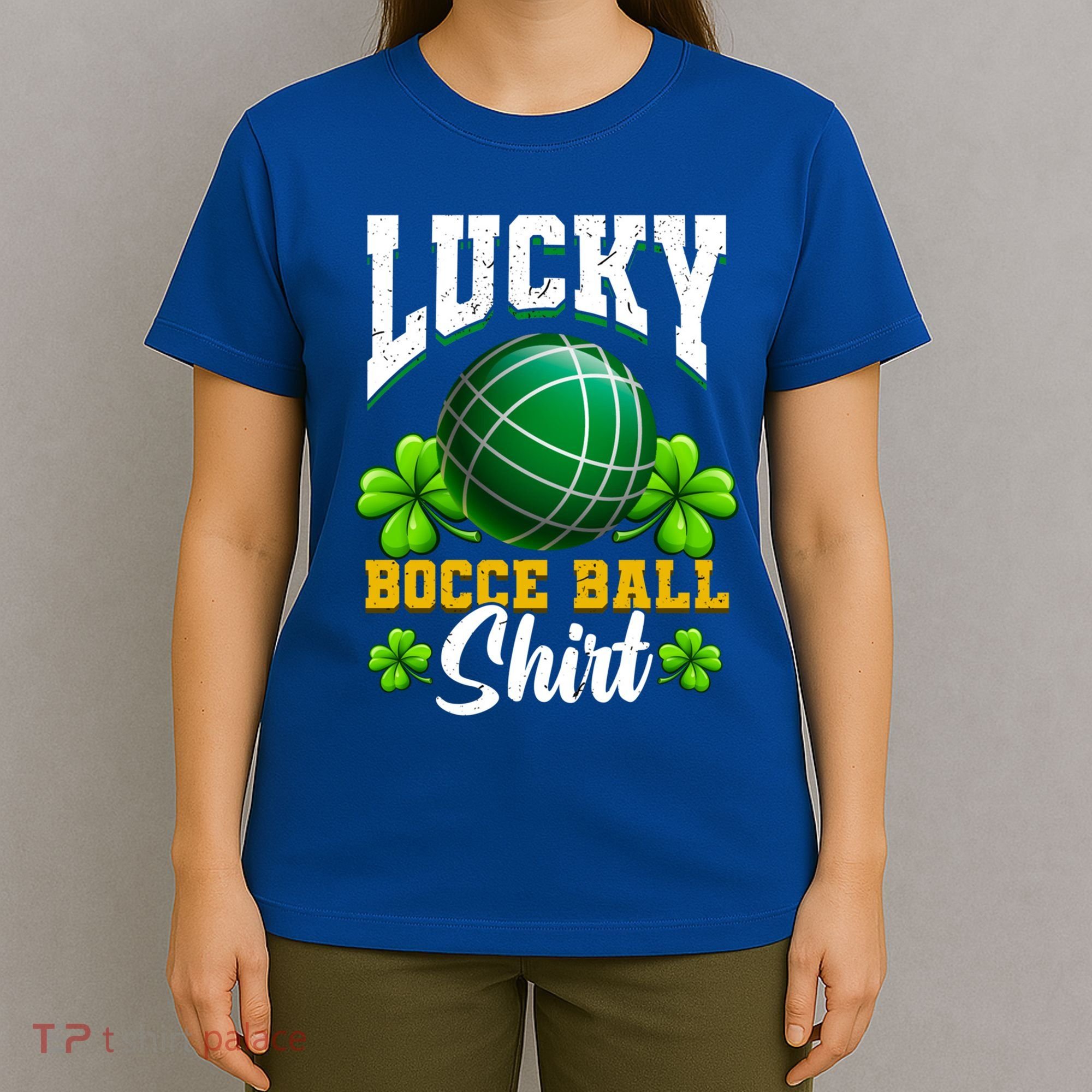 Lucky Bocce Ball Great Gift Italian Game Bocce Gift T-Shirt
