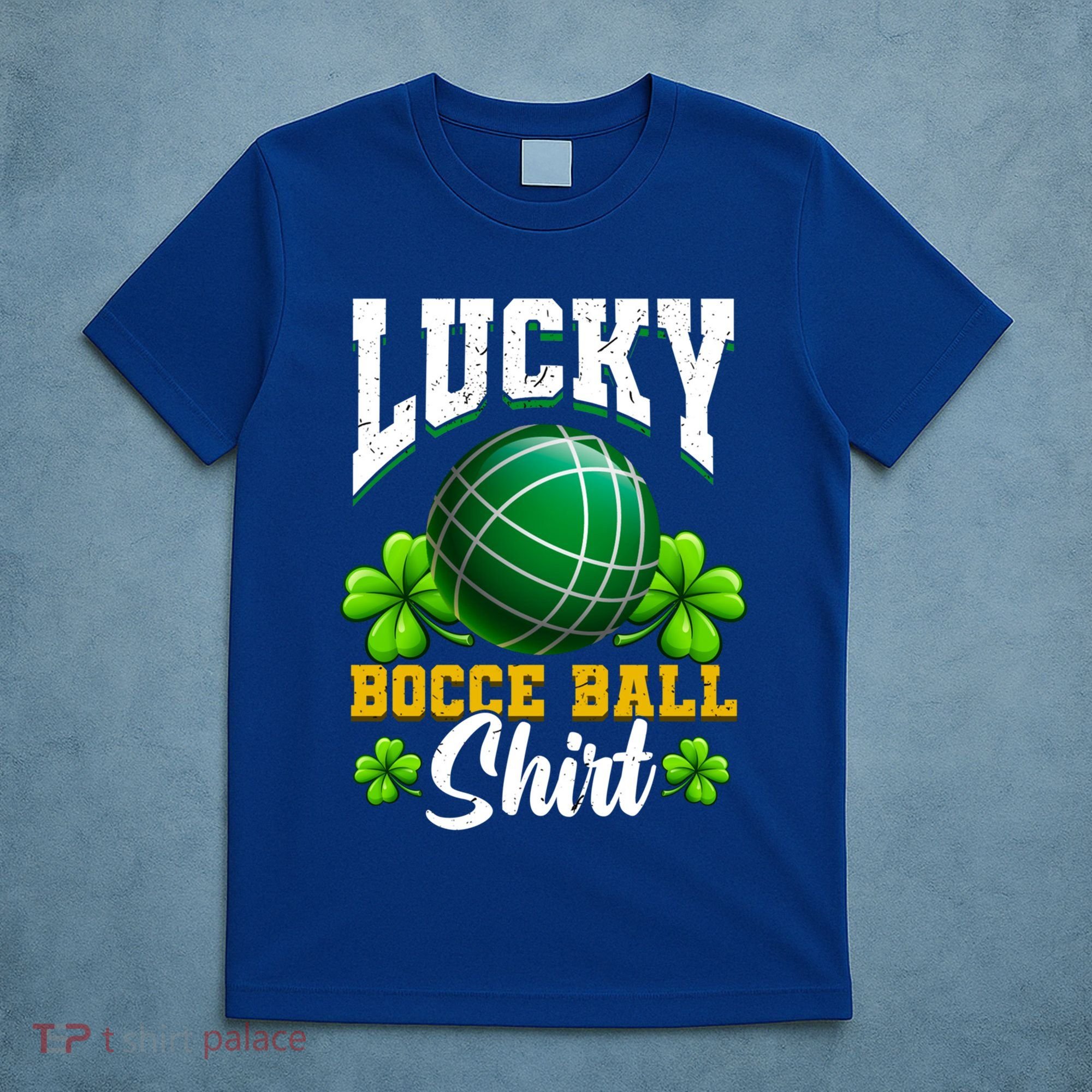 Lucky Bocce Ball Great Gift Italian Game Bocce Gift T-Shirt