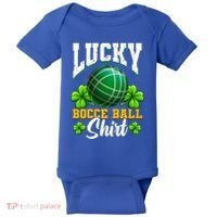 Lucky Bocce Ball Great Gift Italian Game Bocce Gift Baby Bodysuit thumb 0