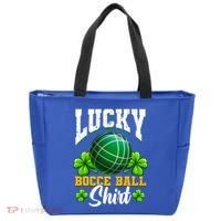 Lucky Bocce Ball Great Gift Italian Game Bocce Gift Tote Bag thumb 0