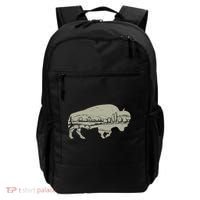 Landscape Buffalo Bison Backpack thumb 0