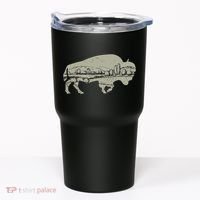 Landscape Buffalo Bison Tumbler thumb 0