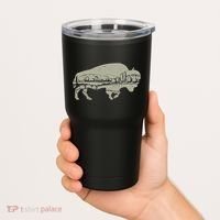 Landscape Buffalo Bison Tumbler thumb 2