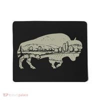 Landscape Buffalo Bison Mousepad thumb 0