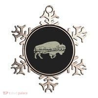 Landscape Buffalo Bison Ornament thumb 0