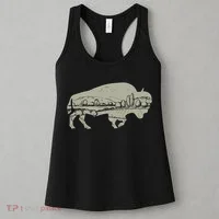 Landscape Buffalo Bison Women's Tank Top thumb 3