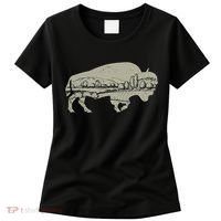 Landscape Buffalo Bison Women's T-Shirt thumb 0