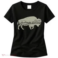 Landscape Buffalo Bison Women's T-Shirt thumb 0