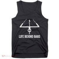 Life Behind Bars Kitesurfing Kiteboarding Kitesurfers Tank Top thumb 0