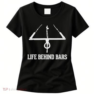 Life Behind Bars Kitesurfing Kiteboarding Kitesurfers Women's T-Shirt