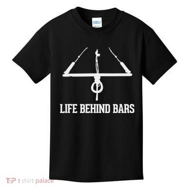 Life Behind Bars Kitesurfing Kiteboarding Kitesurfers Kids T-Shirt