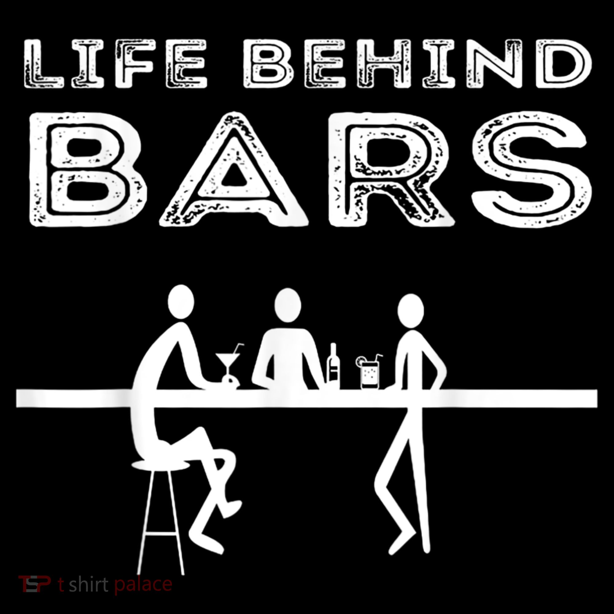 Life Behind Bars Bartender USA-Made Doggie Bandana