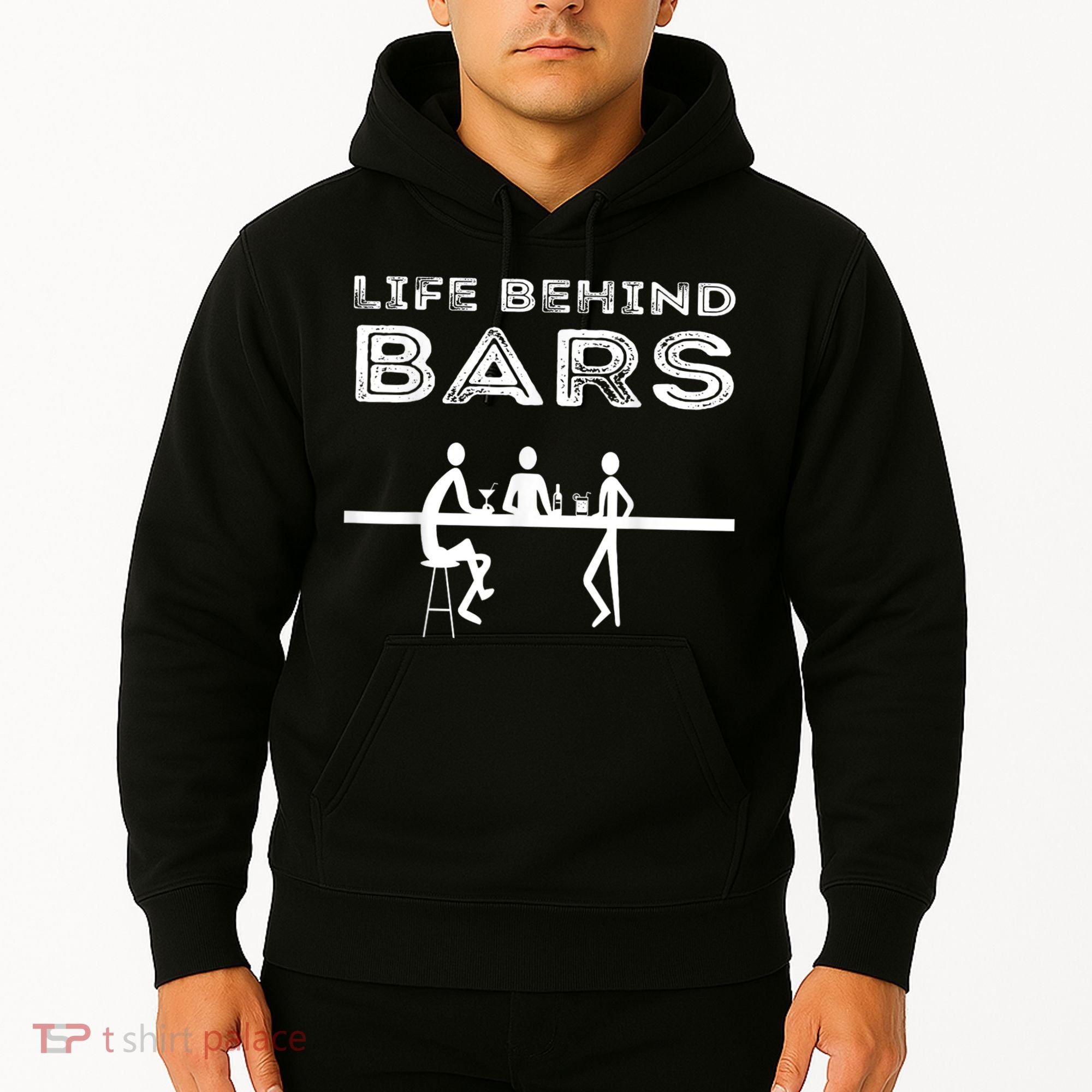 Life Behind Bars Bartender Hoodie