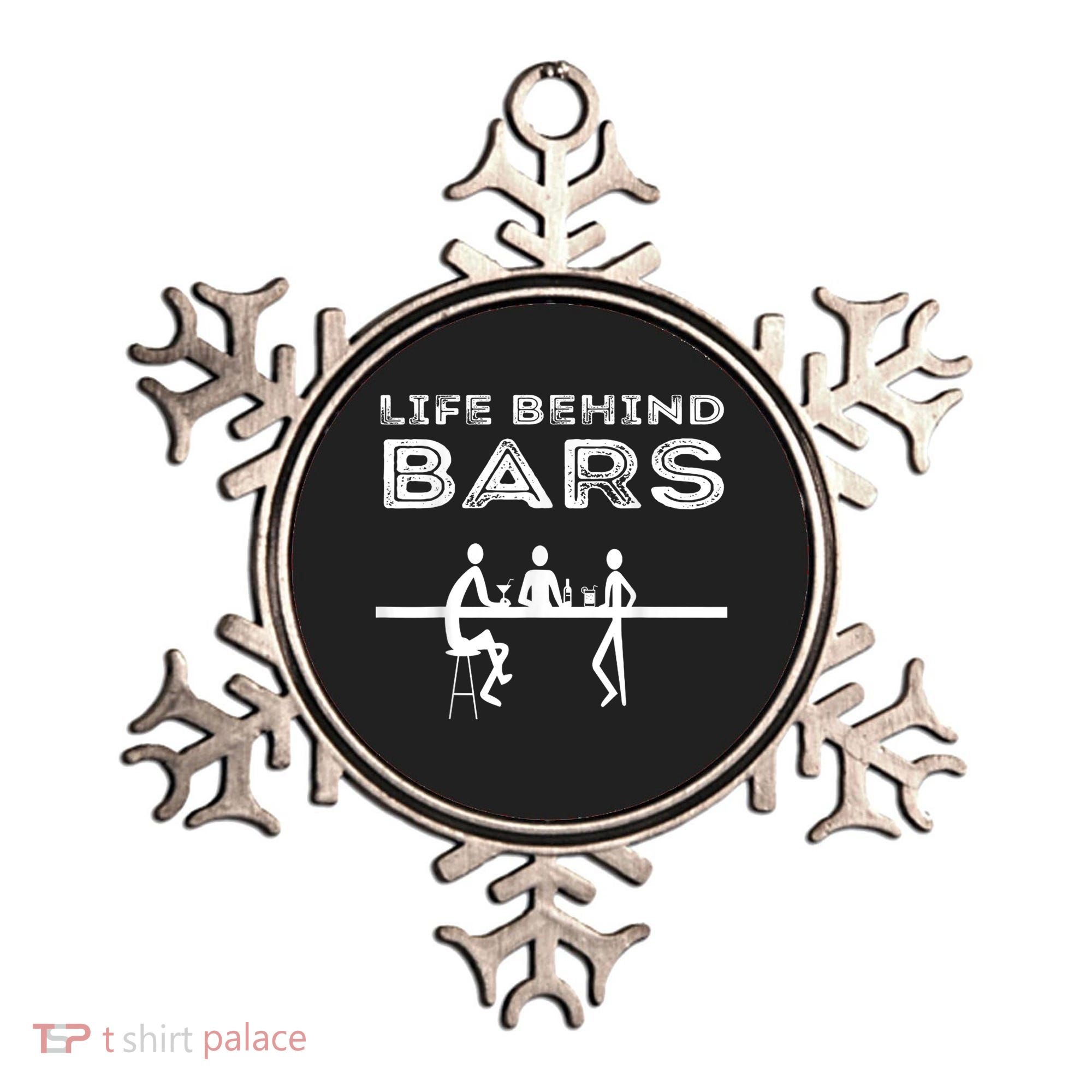 Life Behind Bars Bartender Ornament