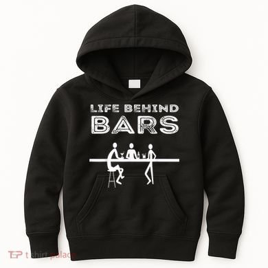 Life Behind Bars Bartender Kids Hoodie