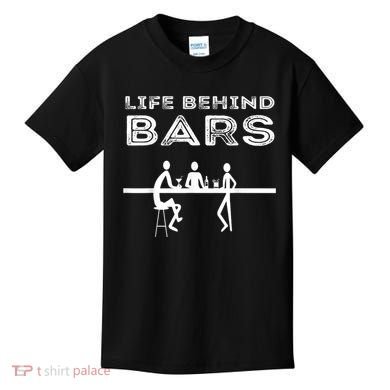 Life Behind Bars Bartender Kids T-Shirt