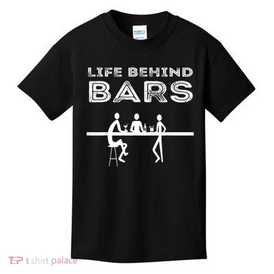 Life Behind Bars Bartender Kids T-Shirt