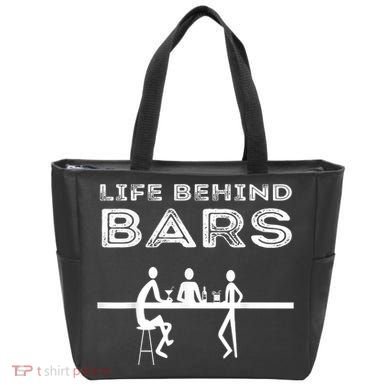 Life Behind Bars Bartender Tote Bag