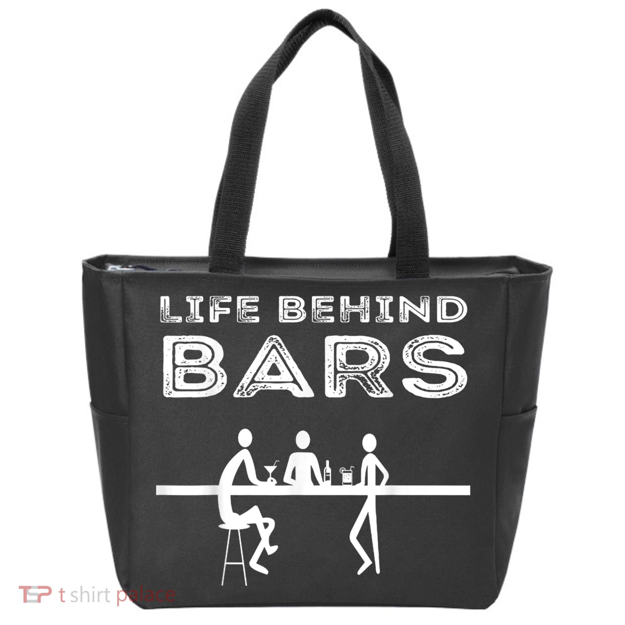 Life Behind Bars Bartender Tote Bag