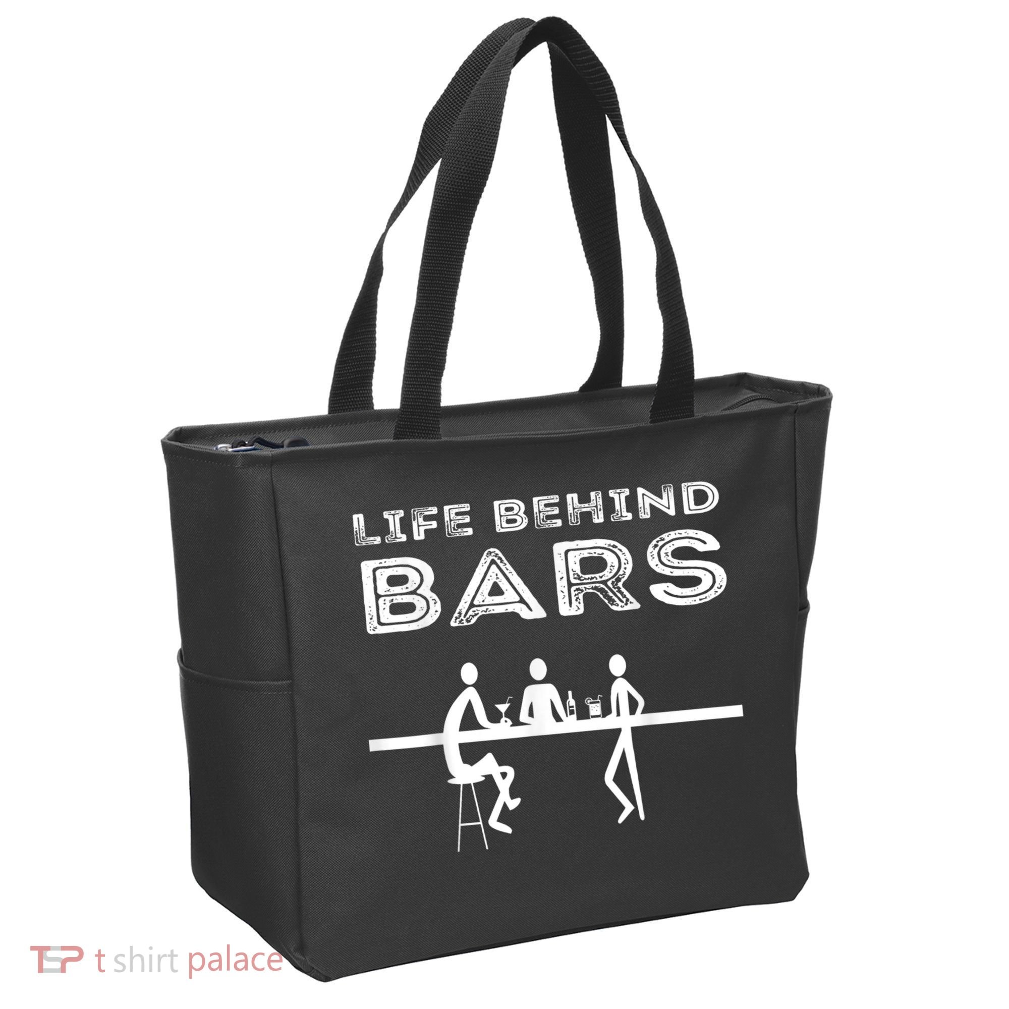 Life Behind Bars Bartender Tote Bag