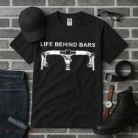 LIFE BEHIND BARS Funny Cycling Biking Tall T-Shirt thumb 3