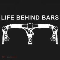 LIFE BEHIND BARS Funny Cycling Biking Women's Hoodie thumb 2