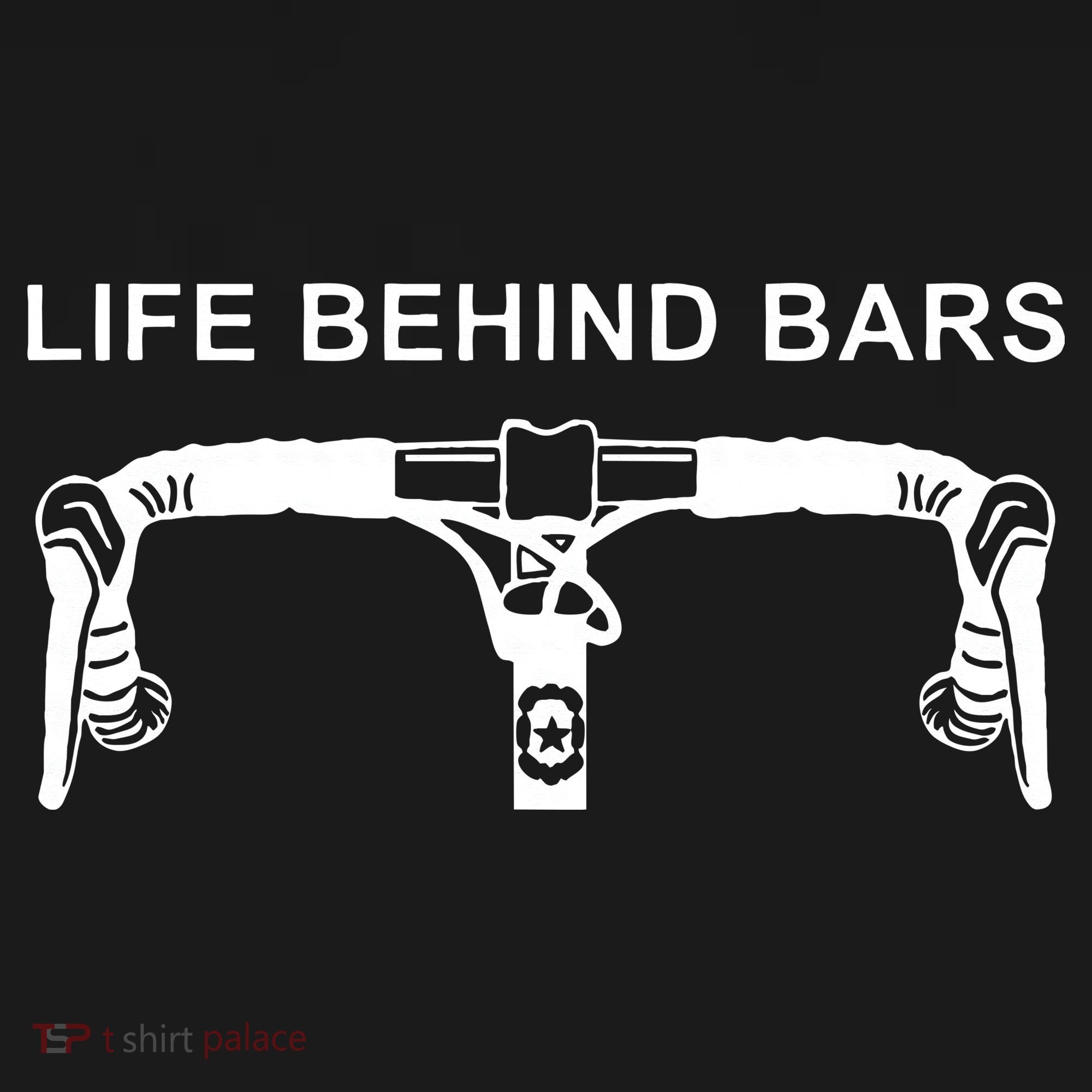 LIFE BEHIND BARS Funny Cycling Biking Women's Tank Top