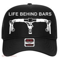 LIFE BEHIND BARS Funny Cycling Biking Hat thumb 0