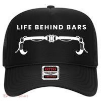 Life Behind Bars Biking Cycling Bicycle Cyclist Gift Hat thumb 0