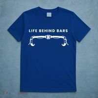 Life Behind Bars Biking Cycling Bicycle Cyclist Gift T-Shirt thumb 5