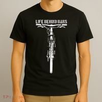 Life Behind Bars, Bicycle, Bicycling, Bike, Cycling Lovers T-Shirt thumb 3