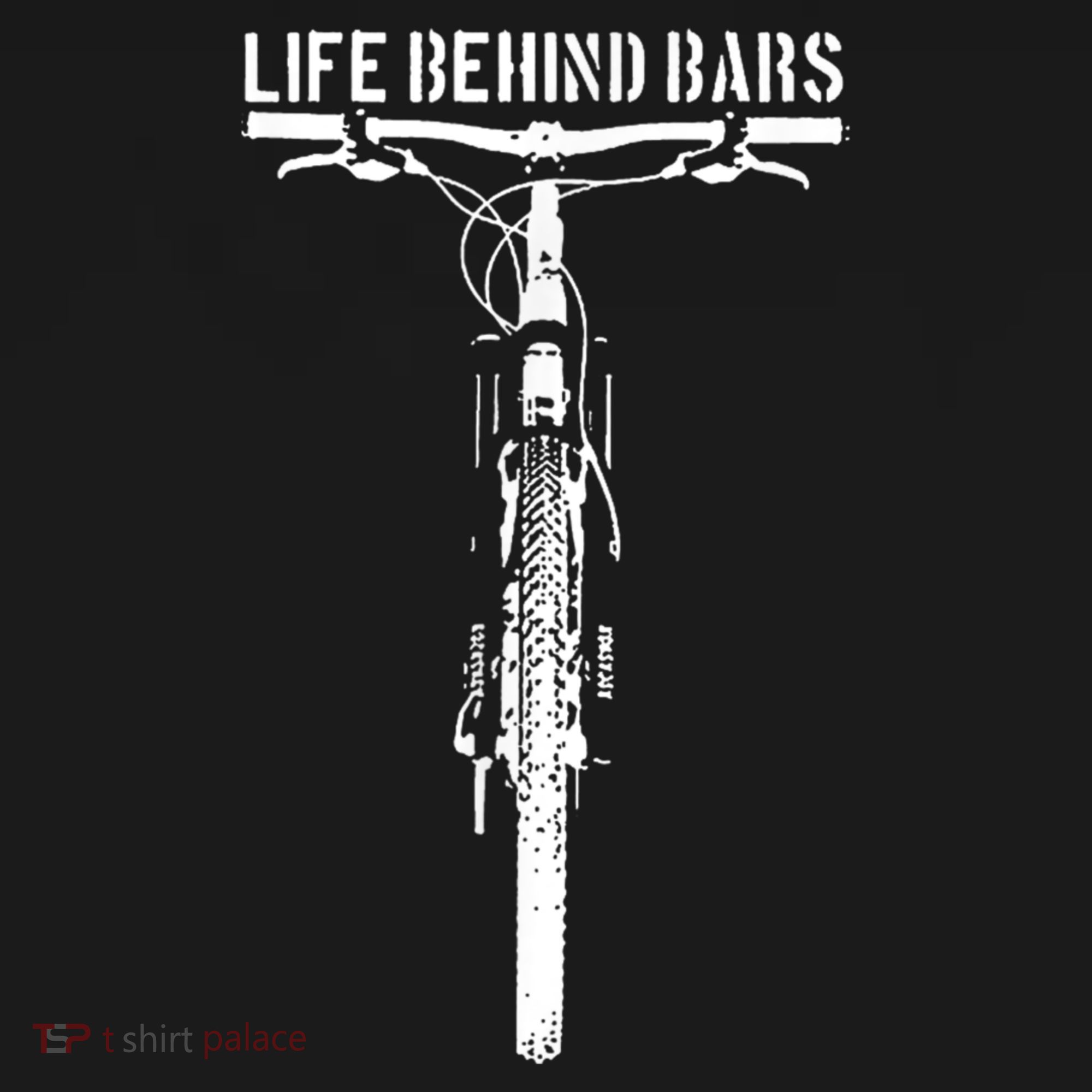 Life Behind Bars, Bicycle, Bicycling, Bike, Cycling Lovers T-Shirt