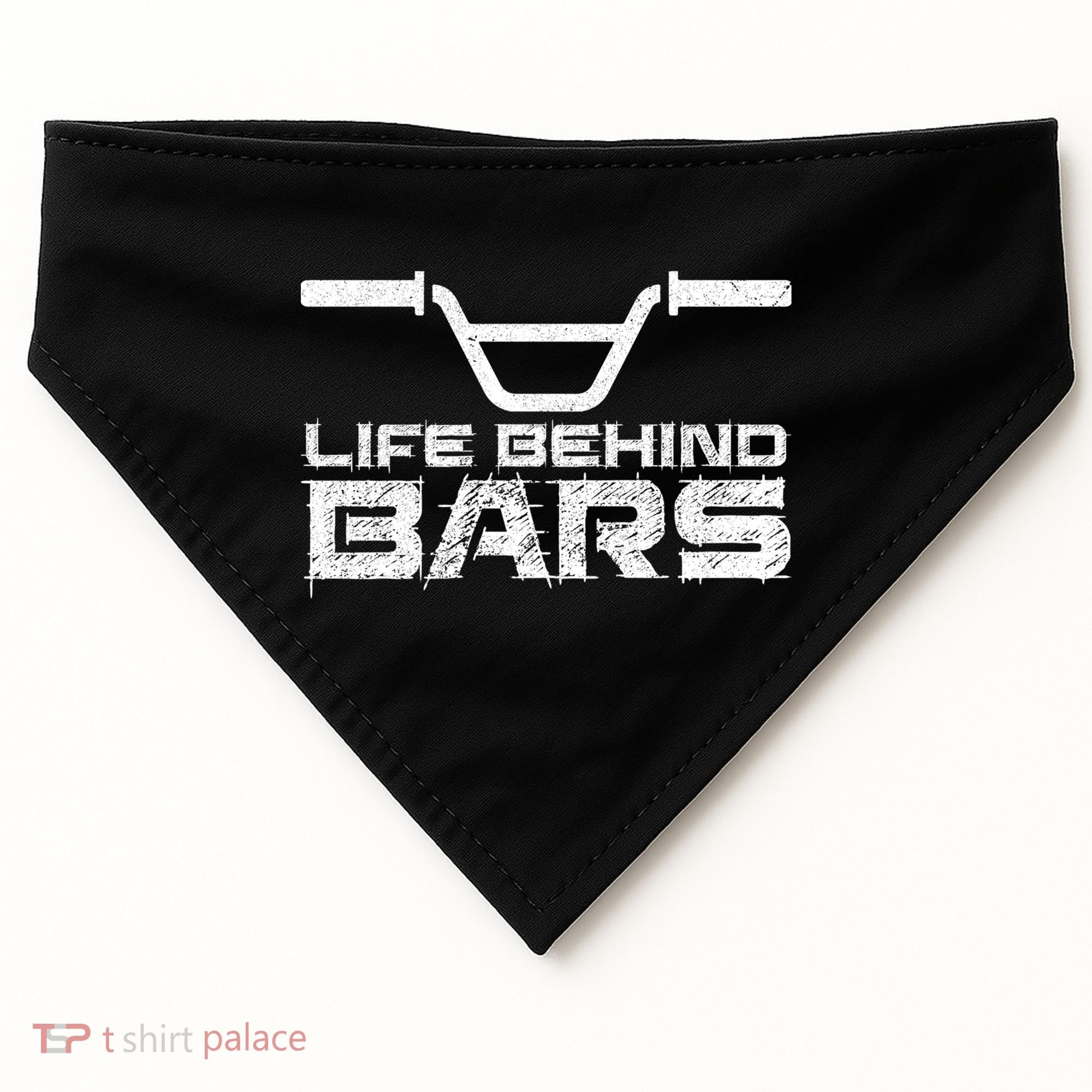 Life Behind Bars Bmx Gift USA-Made Doggie Bandana