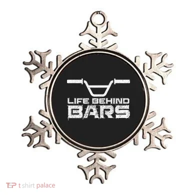 Life Behind Bars Bmx Gift Ornament