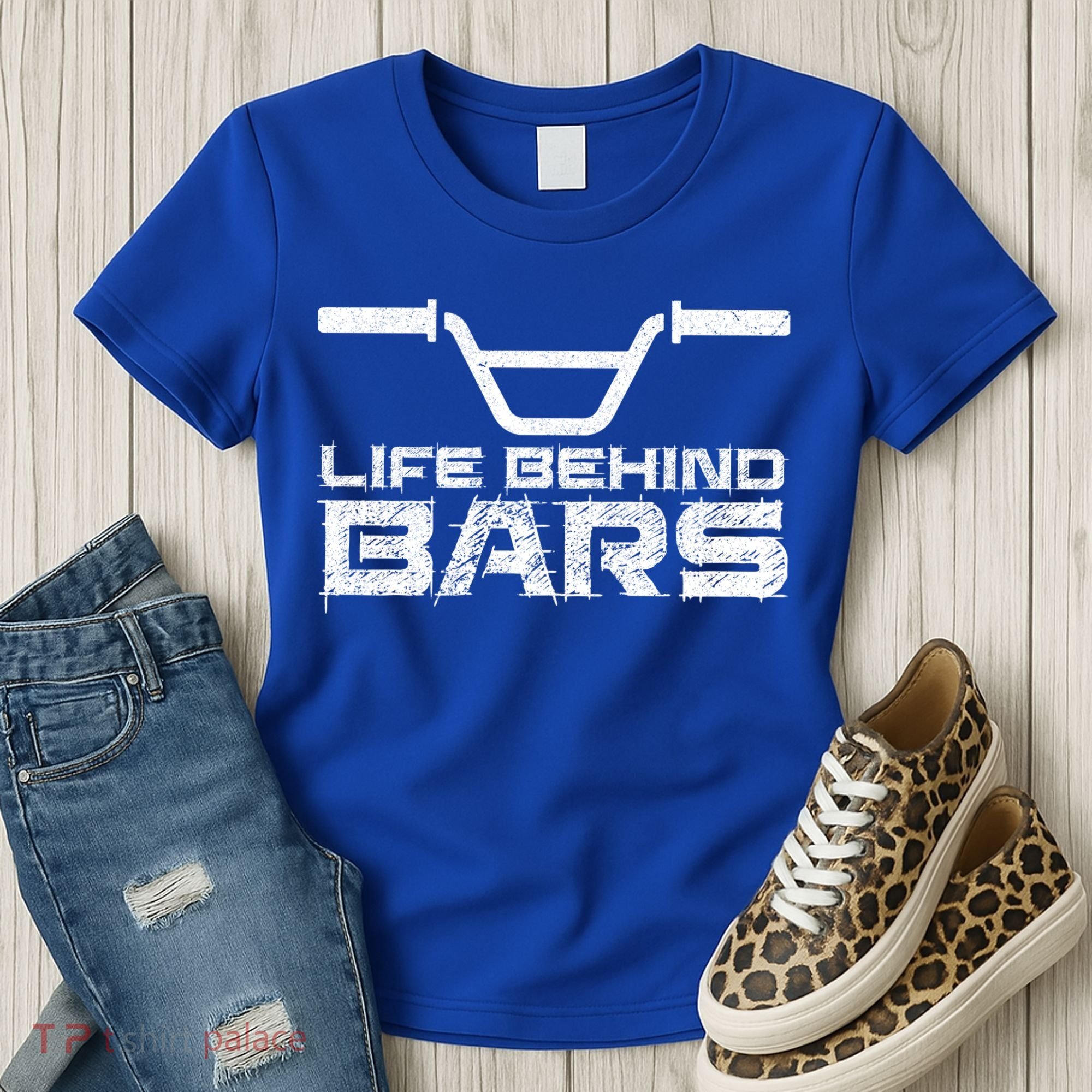 Life Behind Bars Bmx Gift Women's T-Shirt