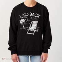 Laid Back Beach Vacation Time Women's Sweatshirt thumb 0