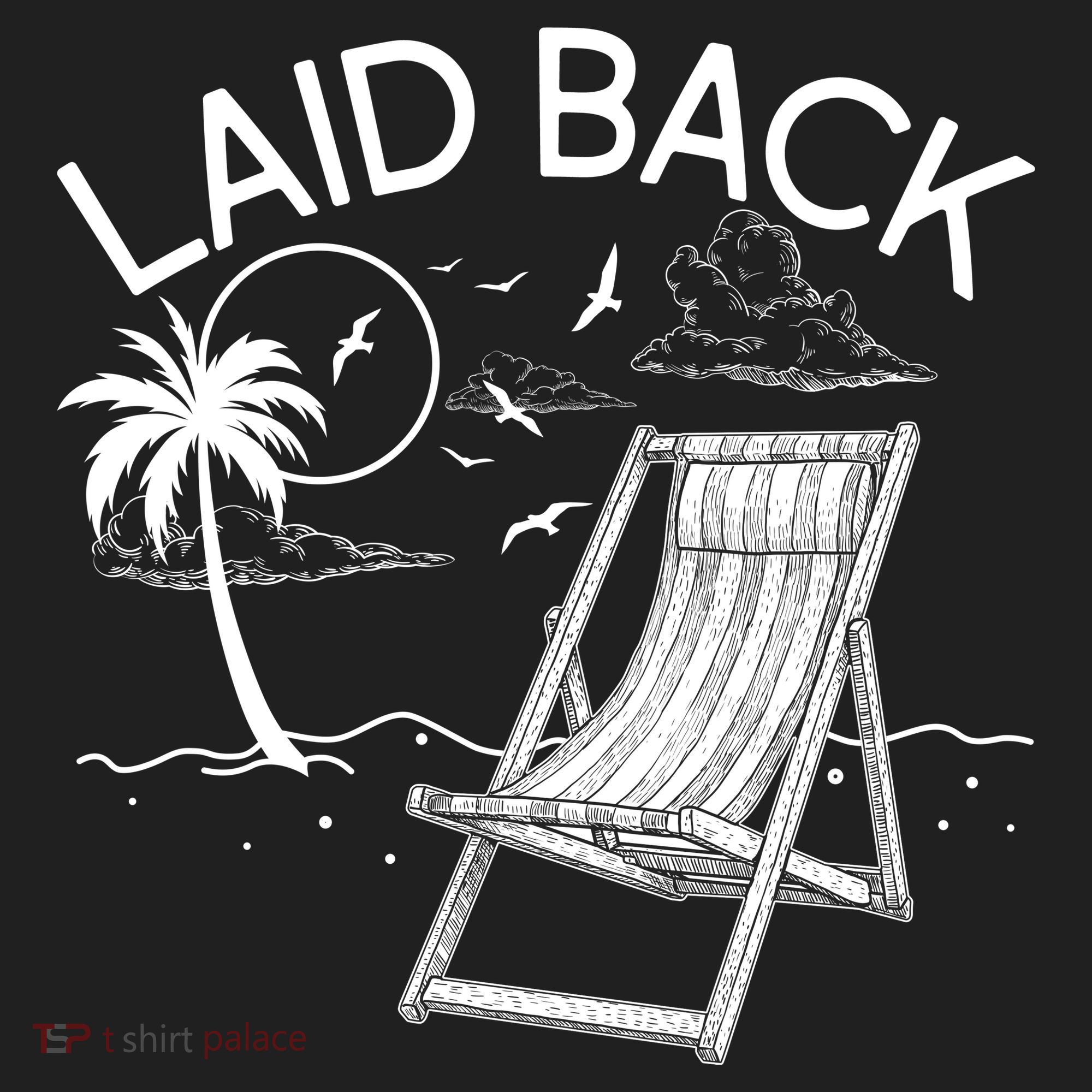 Laid Back Beach Vacation Time Women's Sweatshirt
