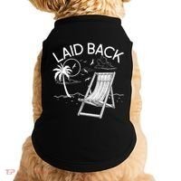 Laid Back Beach Vacation Time Doggie Tank thumb 0