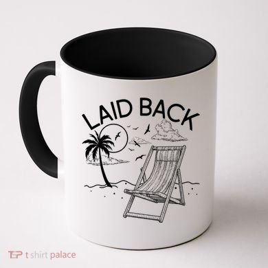 Laid Back Beach Vacation Time Coffee Mug