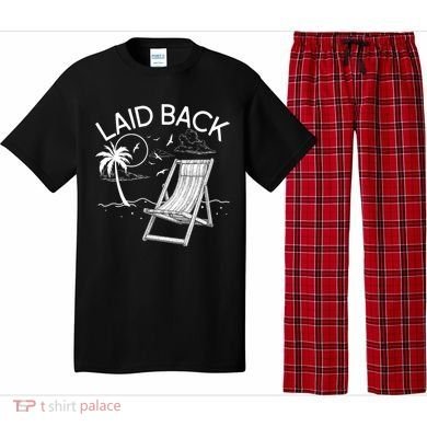 Laid Back Beach Vacation Time Pajama Set