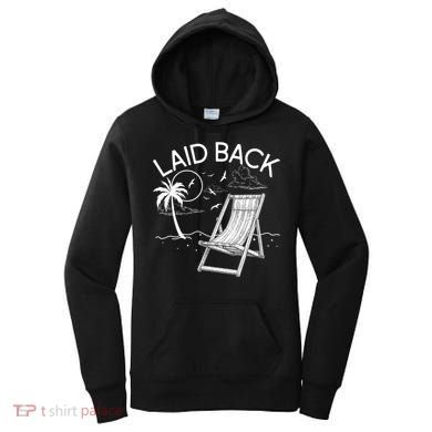 Laid Back Beach Vacation Time Women's Hoodie