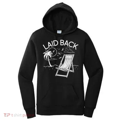 Laid Back Beach Vacation Time Women's Hoodie