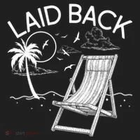 Laid Back Beach Vacation Time Tumbler thumb 3