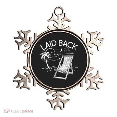 Laid Back Beach Vacation Time Ornament