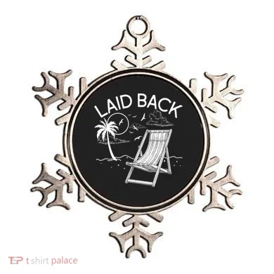 Laid Back Beach Vacation Time Ornament