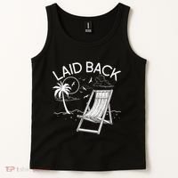 Laid Back Beach Vacation Time Tank Top thumb 2