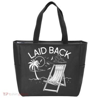 Laid Back Beach Vacation Time Tote Bag