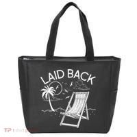 Laid Back Beach Vacation Time Tote Bag thumb 0